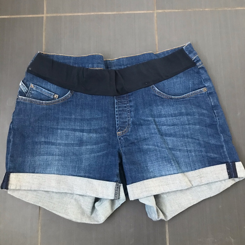 Seraphine maternity jean shorts
